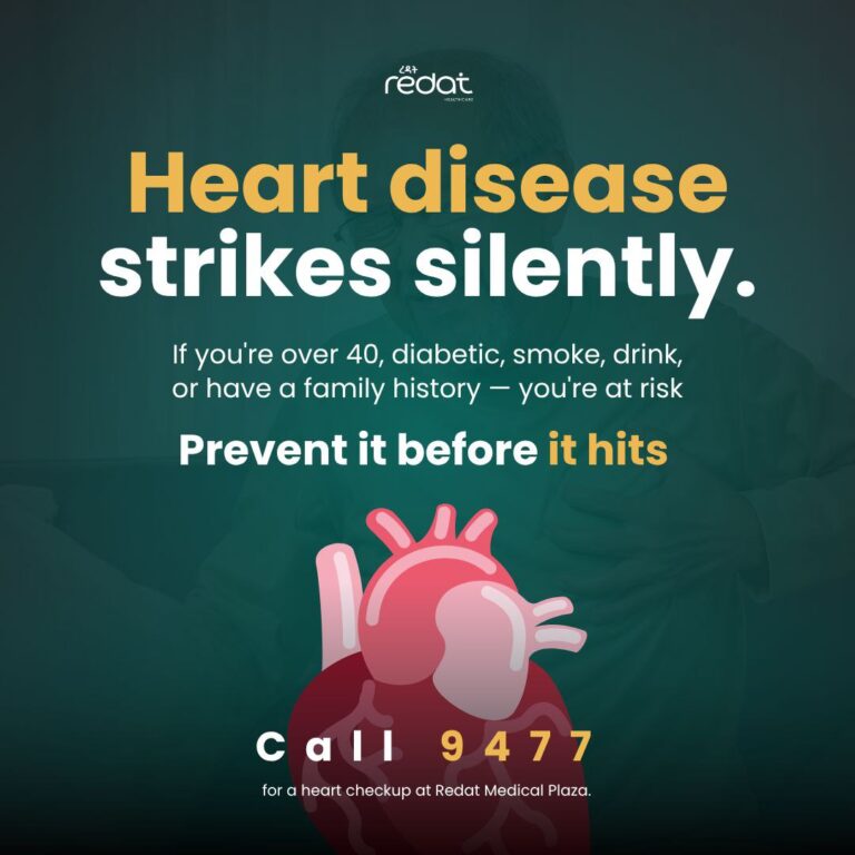Heart disease strikes silently